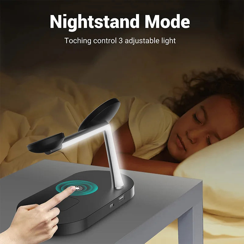3-in-1 Wireless Charger – Fast Charging for Apple Devices