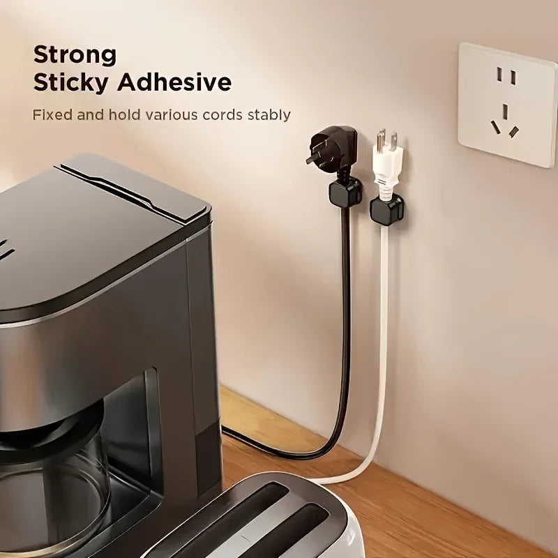 Magnetic Cable Clips 6pcs – Hidden Wire Management & Desktop Organizer