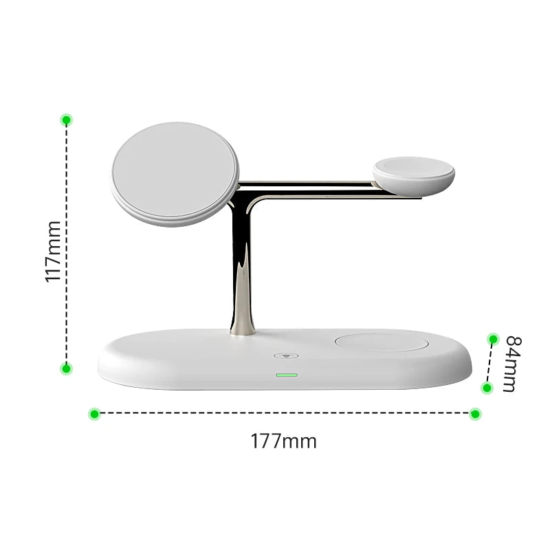 3-in-1 Wireless Charger – Fast Charging for Apple Devices