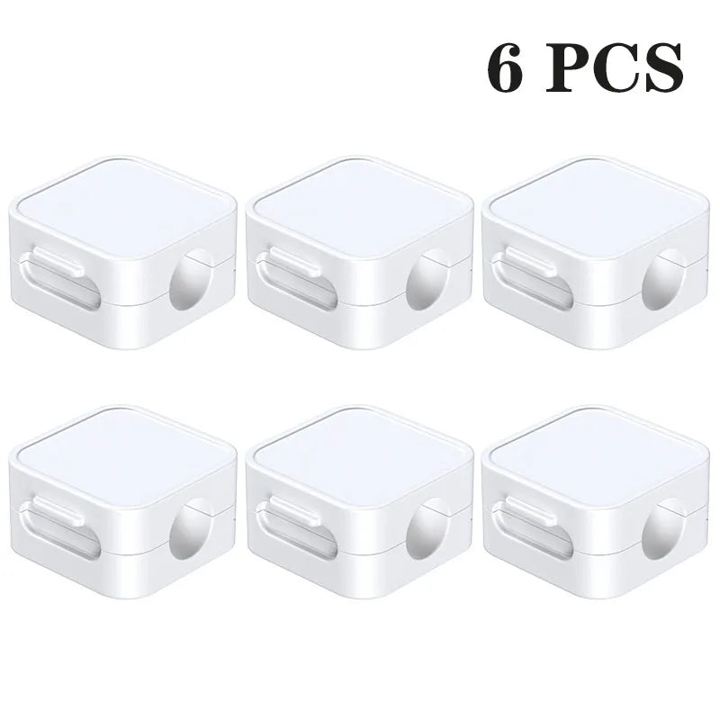 Rocoren Adjustable Cable Holder – Under Desk Wire Organizer & Protector