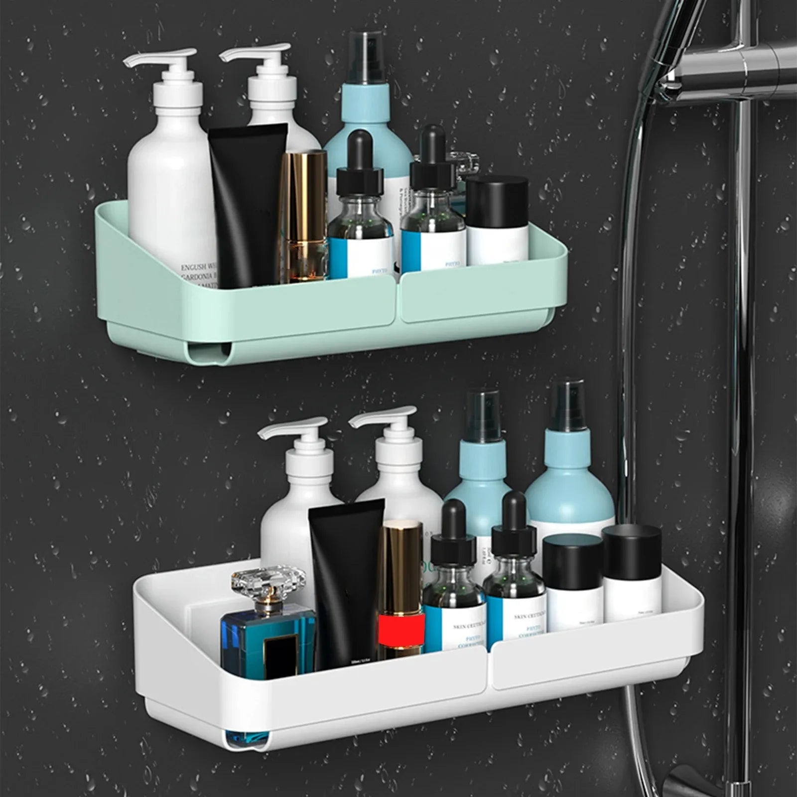 Convenience Wall Shelf – Bathroom & Kitchen Storage Organizer