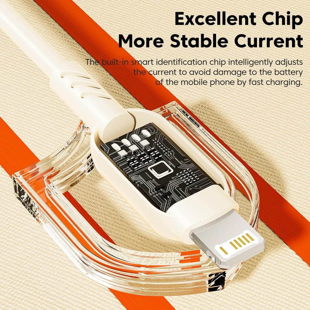 Toocki Fast USB Cable for iPhone & iPad – 2.4A Charging
