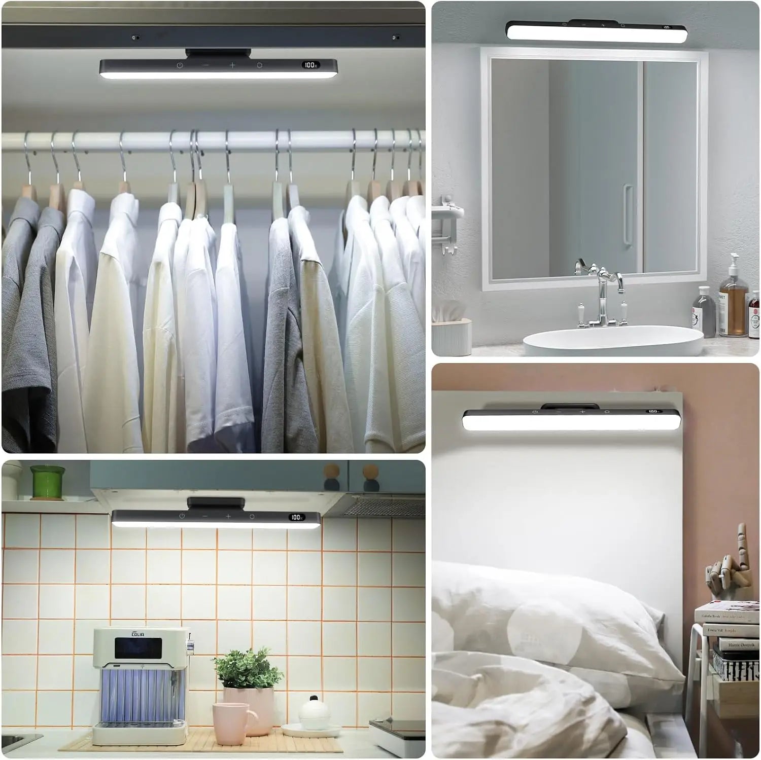 WILLED Dimmable Night Light – 3 Color Modes with 2500mAh Battery