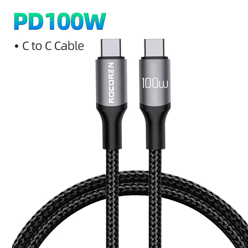 USB-C to USB-C 240W Cable – 2m PD 3.1 Fast Charger