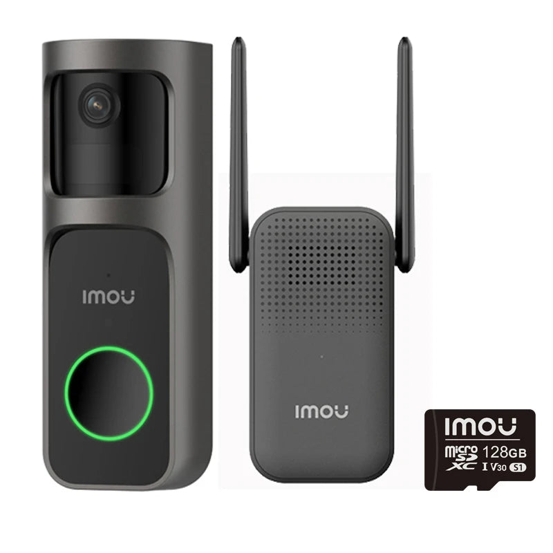 Smart Video Doorbell 2S – Wireless Human Detection & Two-Way Talk