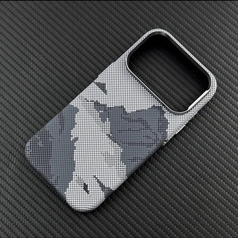 Ultra-Thin Carbon Fiber MagSafe iPhone Case – Luxury & Shockproof