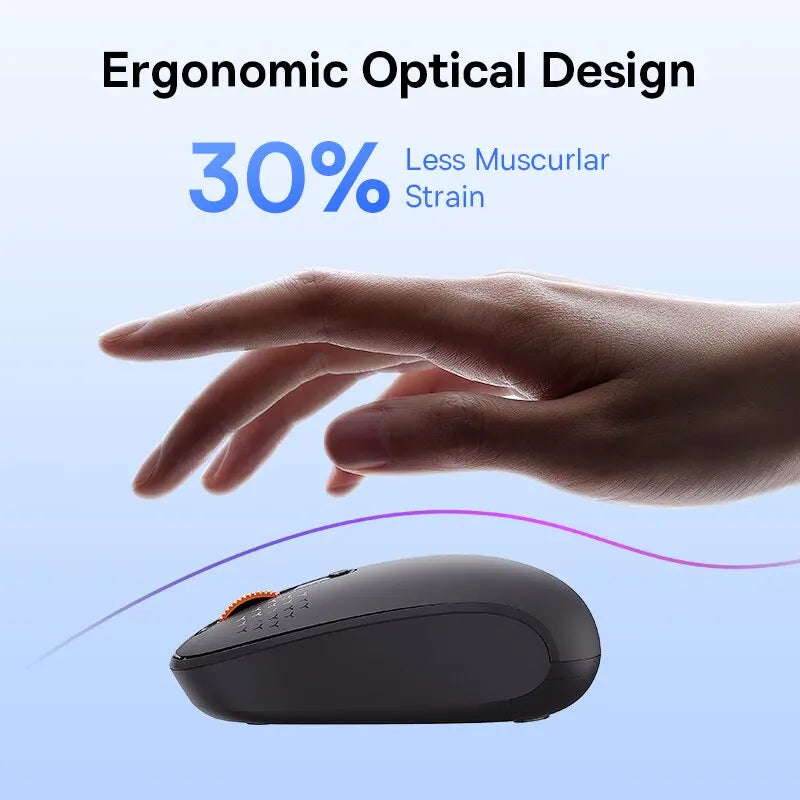 Baseus F01B Wireless Bluetooth Mouse – Silent 1600 DPI