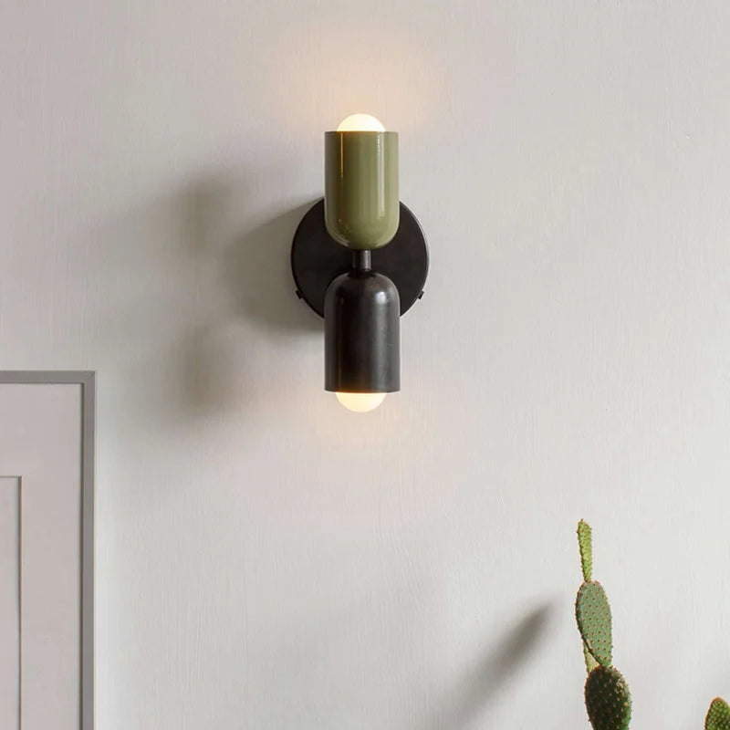 Dual-Head LED Wall Lamp – Modern Nordic Style
