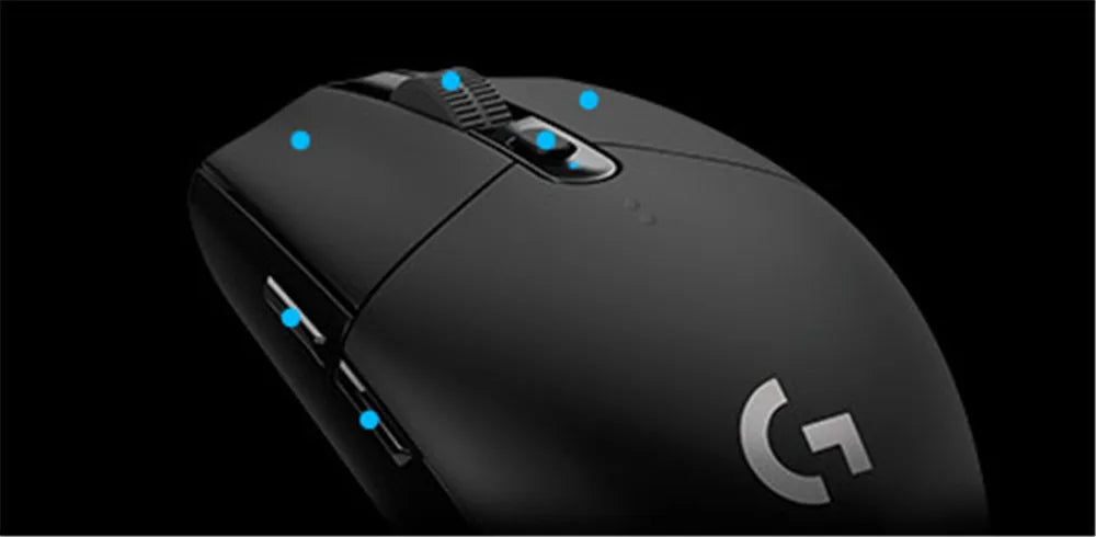 Logitech G102/G304 Wireless Bluetooth Gaming Mouse – Superlight & Ergonomic
