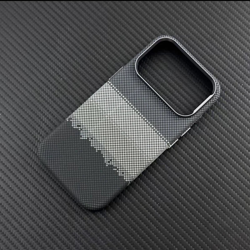 Ultra-Thin Carbon Fiber MagSafe iPhone Case – Luxury & Shockproof