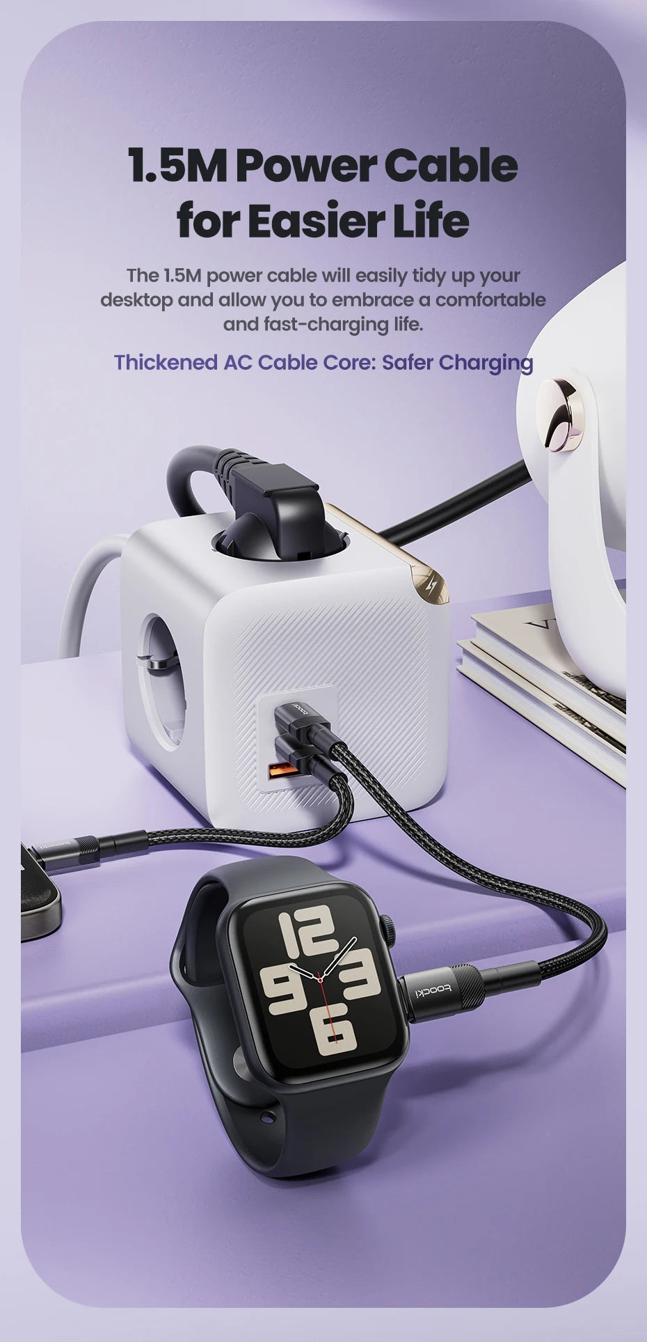 Toocki 33W GaN Fast USB-C Charger – PD Quick Charge for Phones & MacBook
