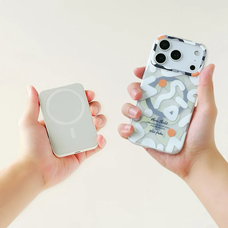 Geometric Graffiti MagSafe iPhone Case – Shockproof