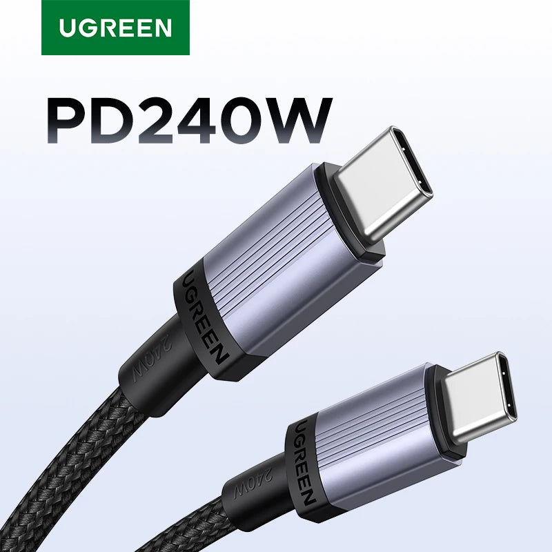 UGREEN 240W USB-C Fast Charge Cable – 100W PD