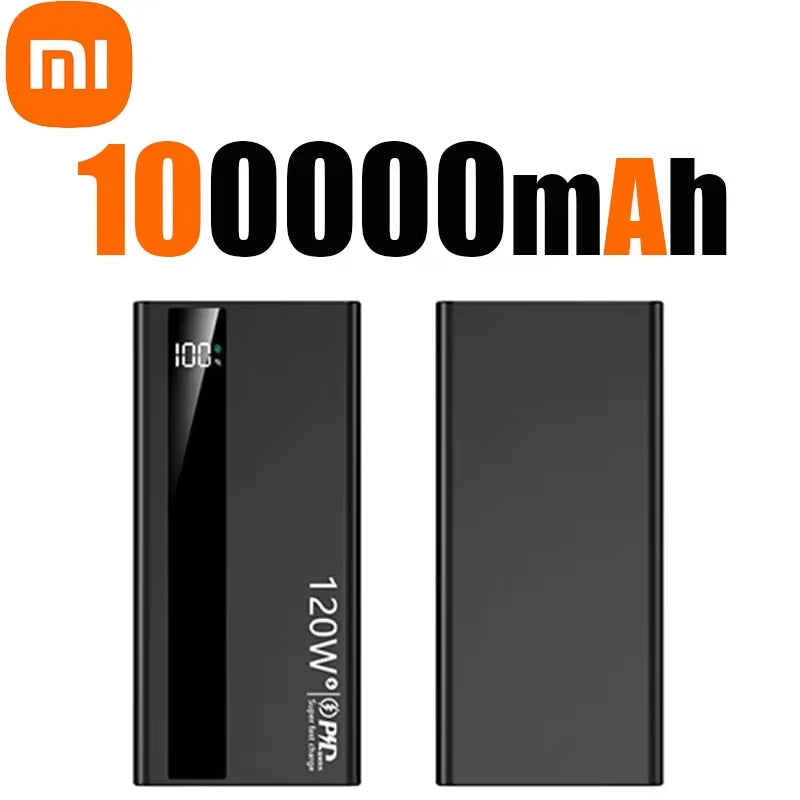 MIJIA 200000mAh Portable Charger – 120W Fast Power Bank for Phones