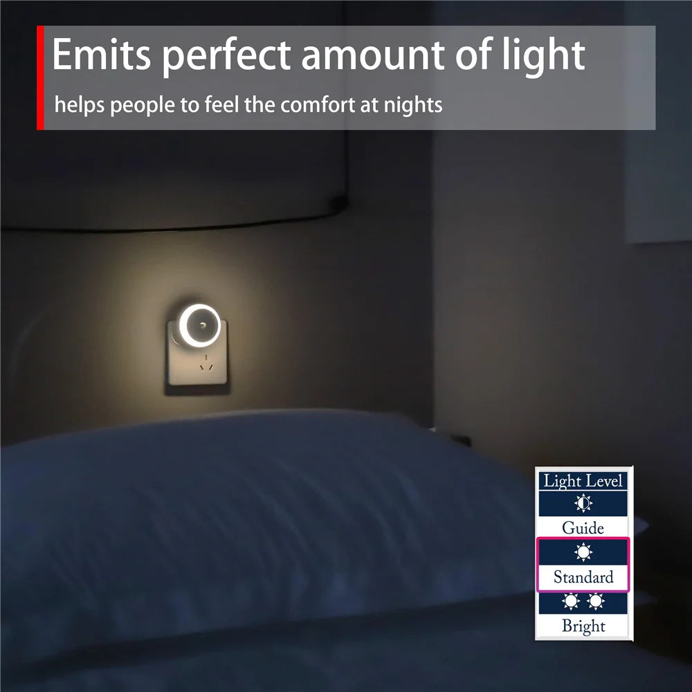 Smart LED Night Light for Wall