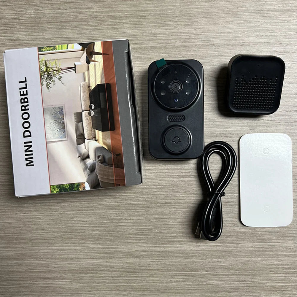WiFi Smart Audio Doorbell – 2-Way Video Intercom for Home