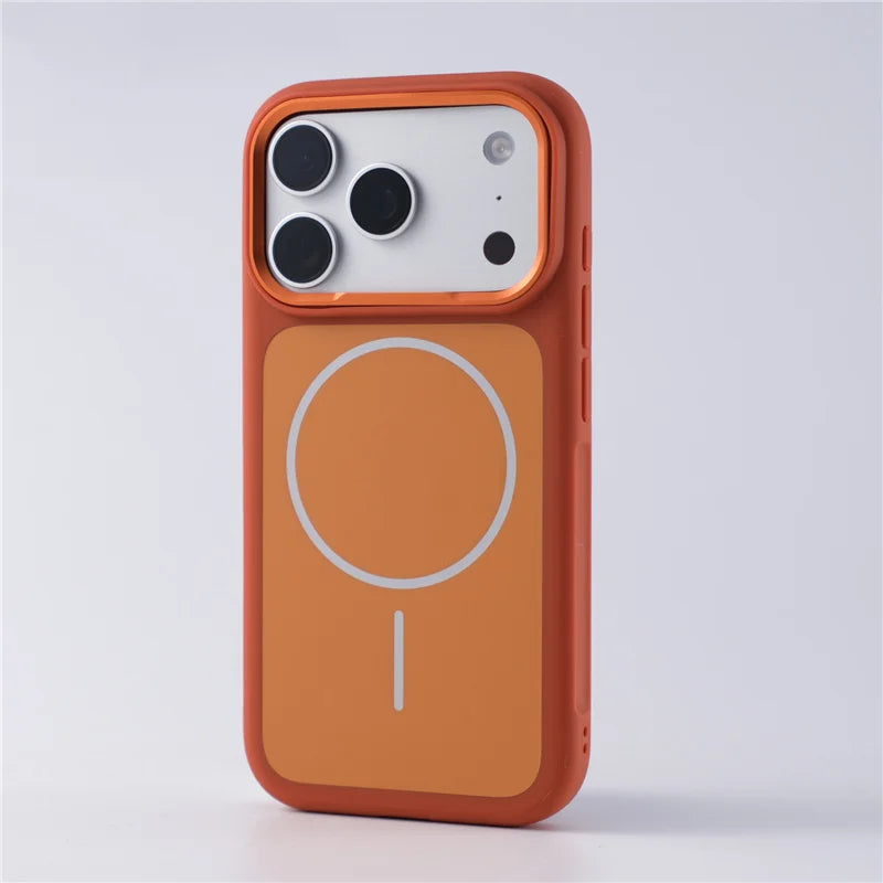 Premium Double-Color Matte MagSafe Case for iPhone 17 Series – Magnetic Shockproof Cover