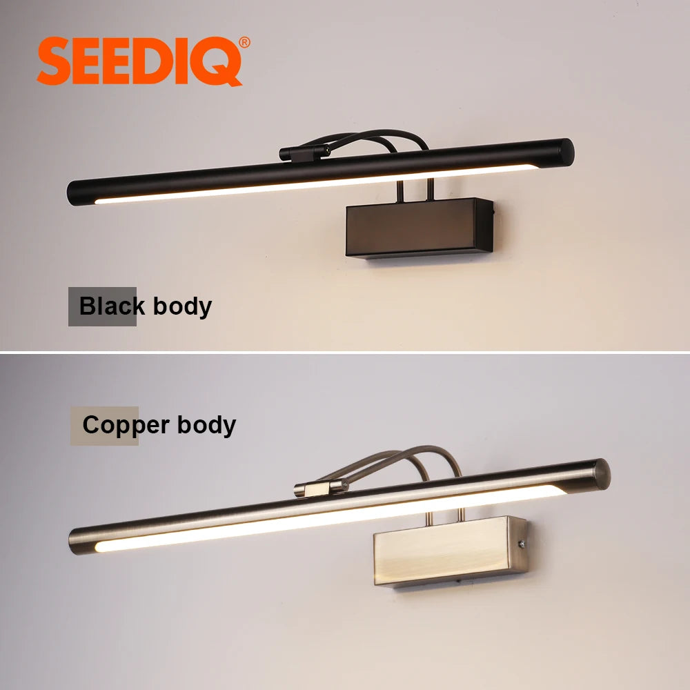 Black Copper LED Wall Sconce – 8W Wall Light