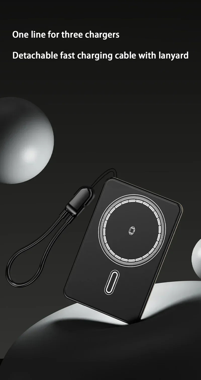 Xiaomi PD25W Wireless Magnetic Power Bank – Portable Magsafe Charger