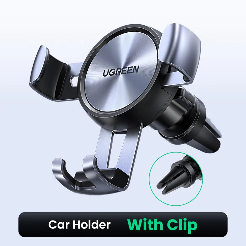 UGREEN Auto Car Phone Stand – Gravity Mount for iPhone & Smartphones