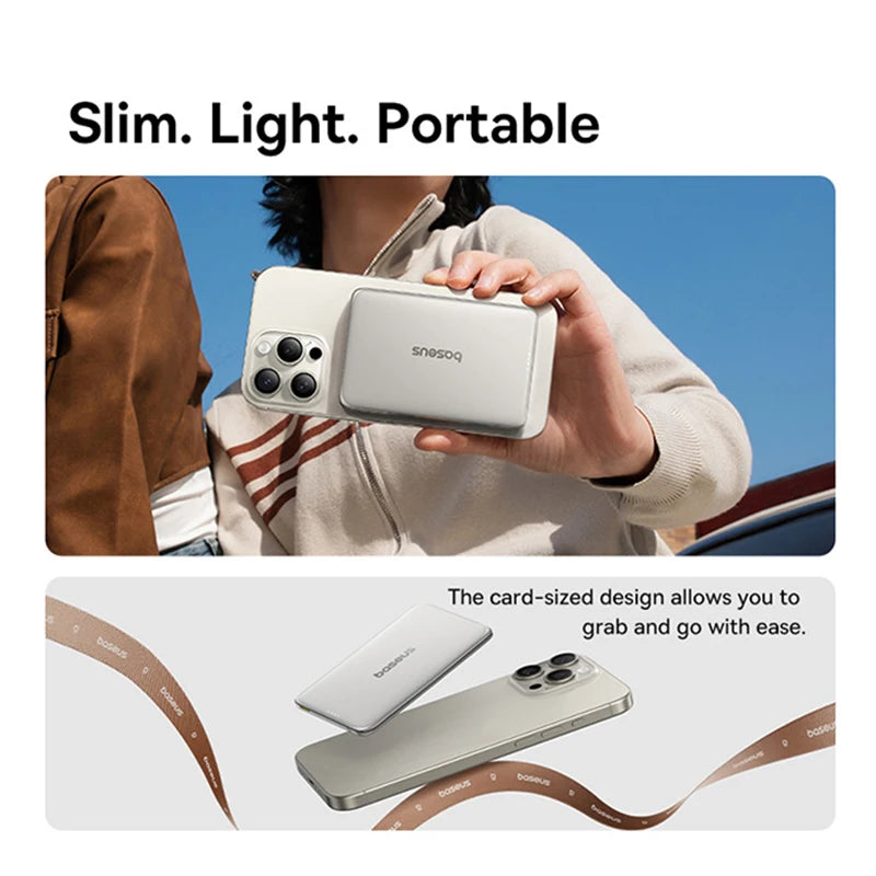 Baseus MagSafe Power Bank – 27W & 20W Fast Charging