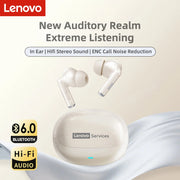 Lenovo Wireless Earbuds – Bluetooth 6.0, HiFi Sound, ENC Noise Reduction & Gaming Mode