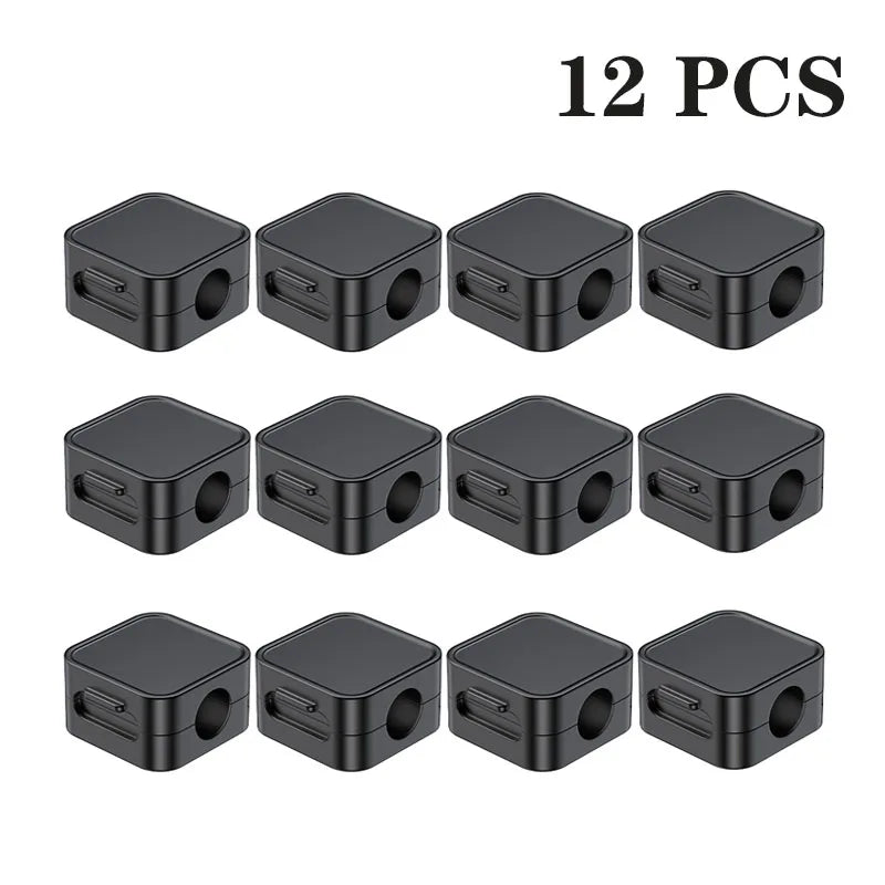 Rocoren Adjustable Cable Holder – Under Desk Wire Organizer & Protector