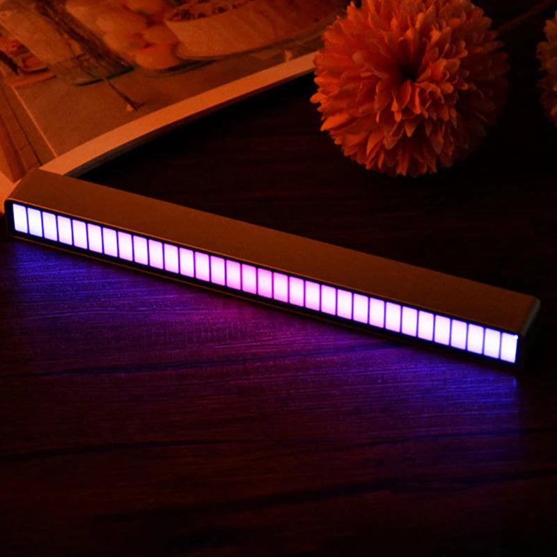 RGB LED Strip Desktop Light with Sound Control