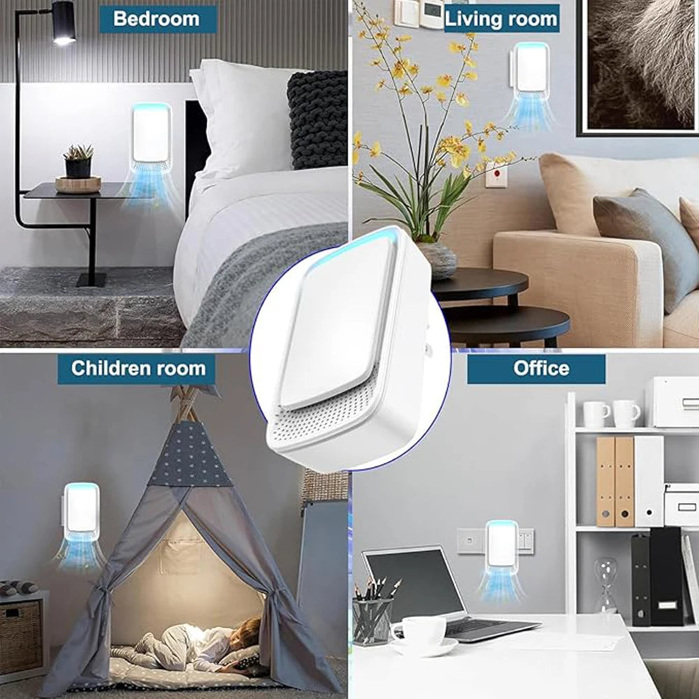 Mini Air Cleaner & Deodorizer – Portable Freshener for Smoke, Pets & Toilet