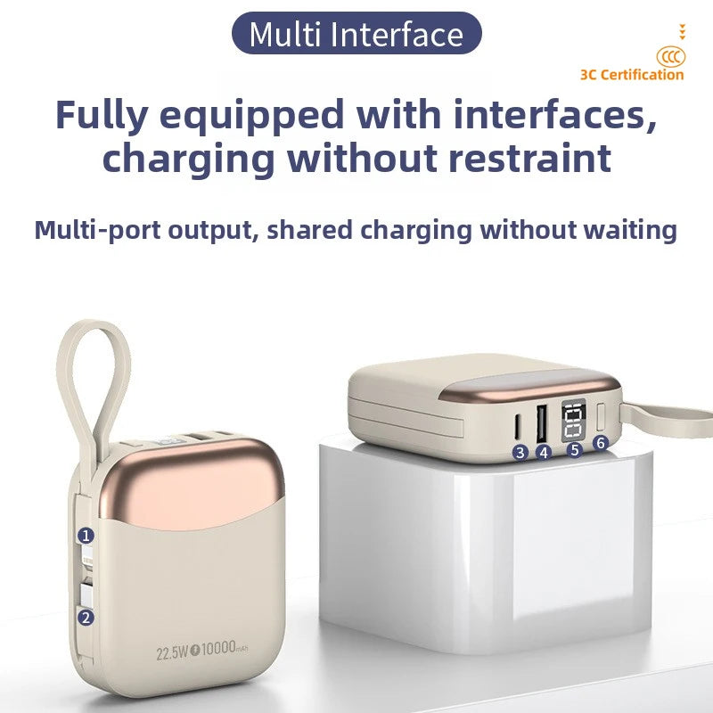 66W 10000mAh Mini Power Bank