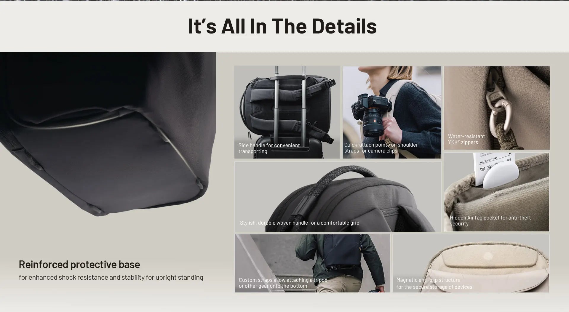 PGYTECH OneGo Lite Backpack – Camera & Drone Bag for Photography Gear