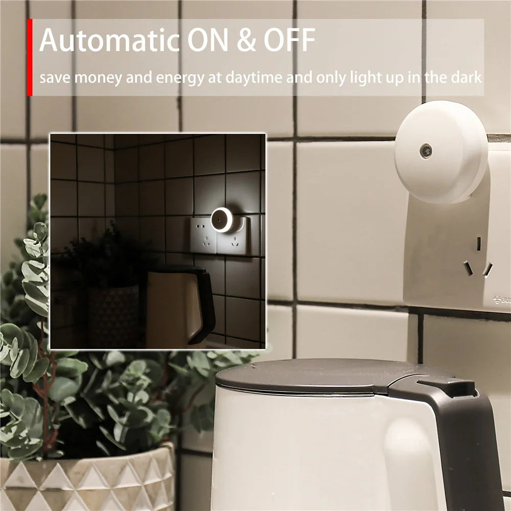 Smart LED Night Light for Wall