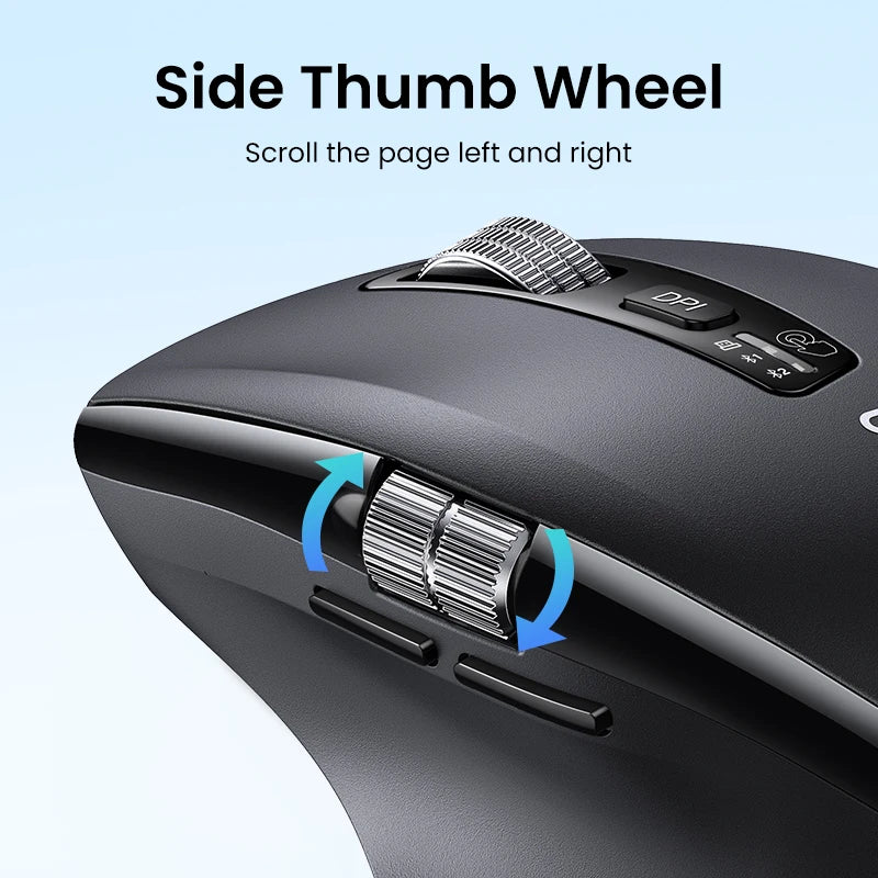 UGREEN Wireless Hyper-Fast Mouse – 5000DPI Ergonomic