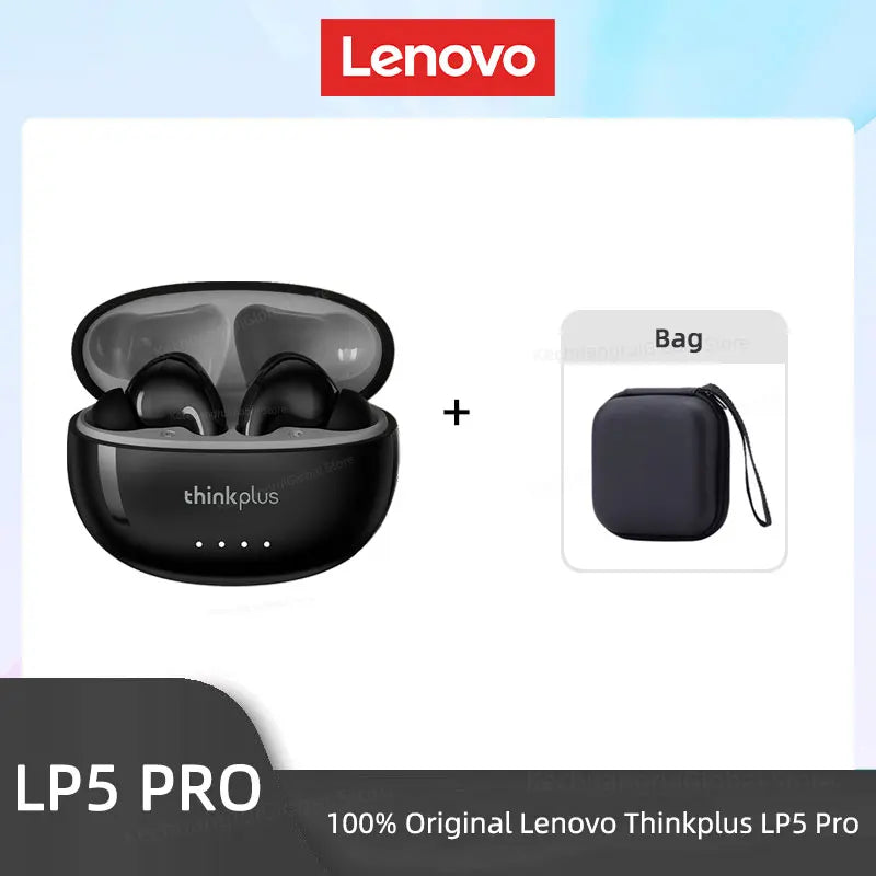 Lenovo LP5 Pro Wireless Earbuds – Bluetooth 5.4, HiFi Stereo Sound & Gaming Mode