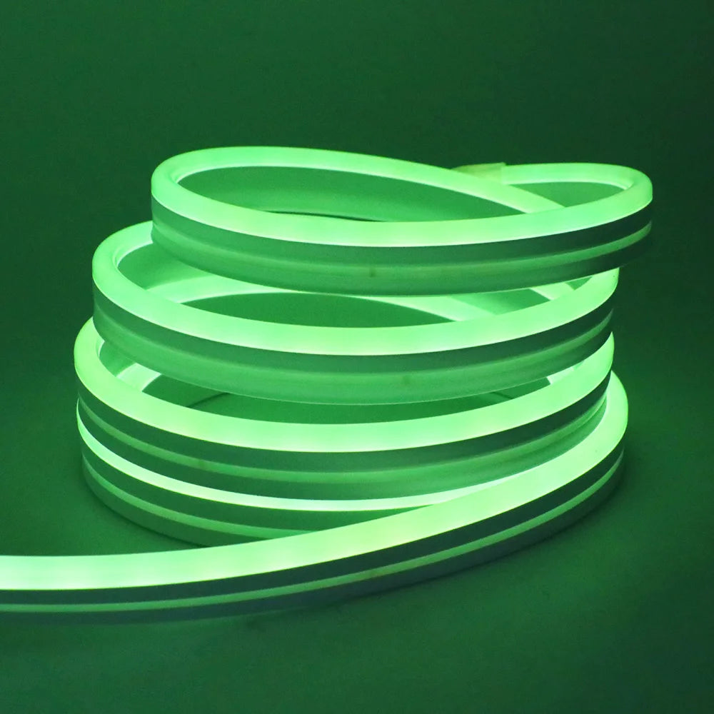 3535 RGB Neon LED Strip Lights 24V 5m 10m 20m 30m Neon Rope Light with Music Sync IP67 Waterproof Light Strip for Home Decor