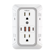 6-Outlet Power Strip with 4 USB Ports (2 Type-C)