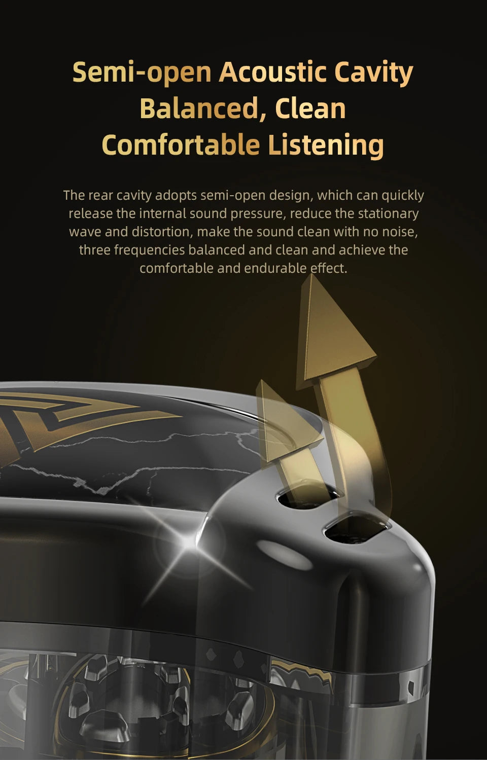 QKZ x HBB 10mm HiFi Earphones – Semi-Open Design