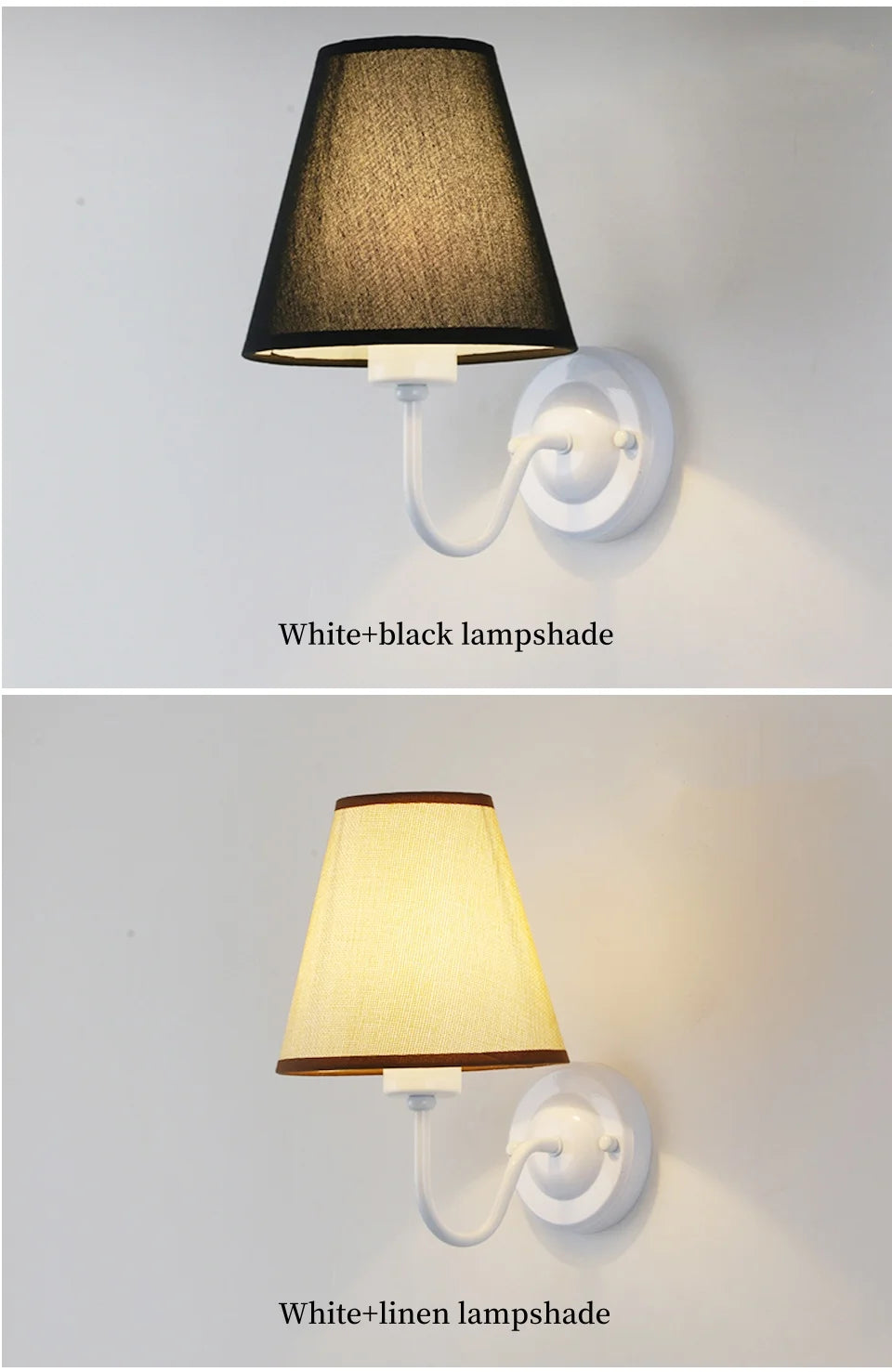 Minimalist E27 Wall Light – Bedroom, Hotel & Study