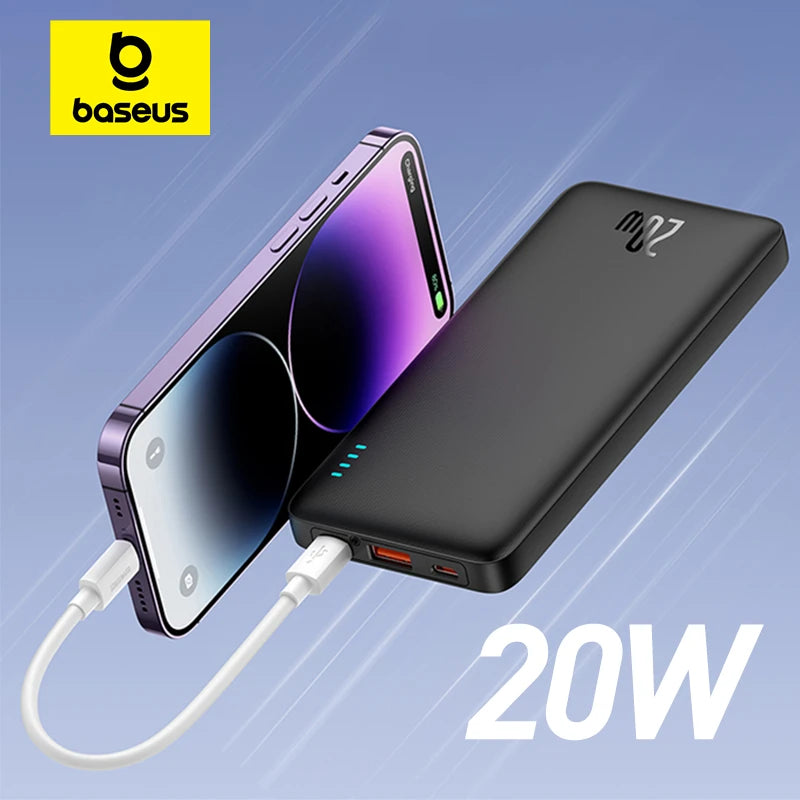 Baseus Airpow 20W Power Bank – Fast Charging