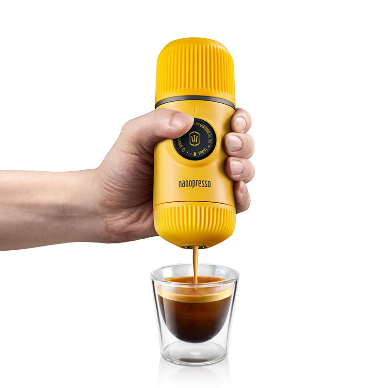 Wacaco Nanopresso Espresso Maker – Portable Travel Coffee Machine, 18 Bar