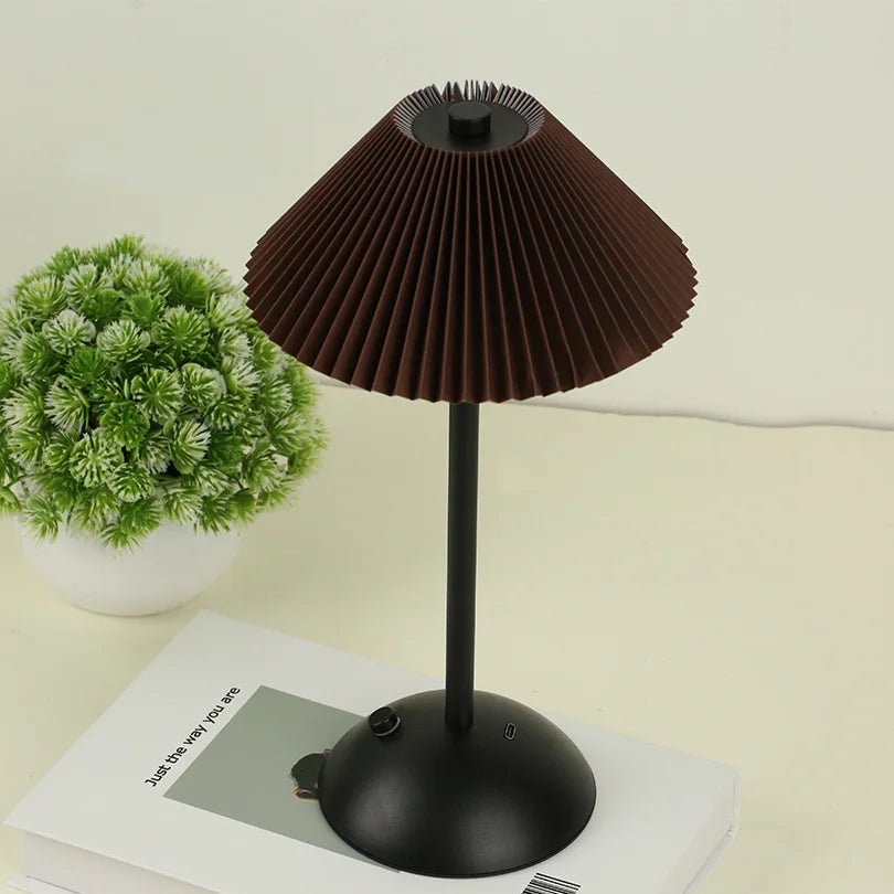 Atmosphere LED Table Lamp – USB Rechargeable Night Light for Bedroom