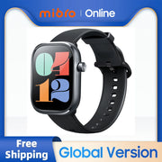 Mibro C4 Smartwatch – 2’’ Large Screen, Bluetooth Call, Heart & Oxygen Monitor