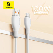 Baseus USB-C Fast Charging Cable – Data Cord for Smartphones
