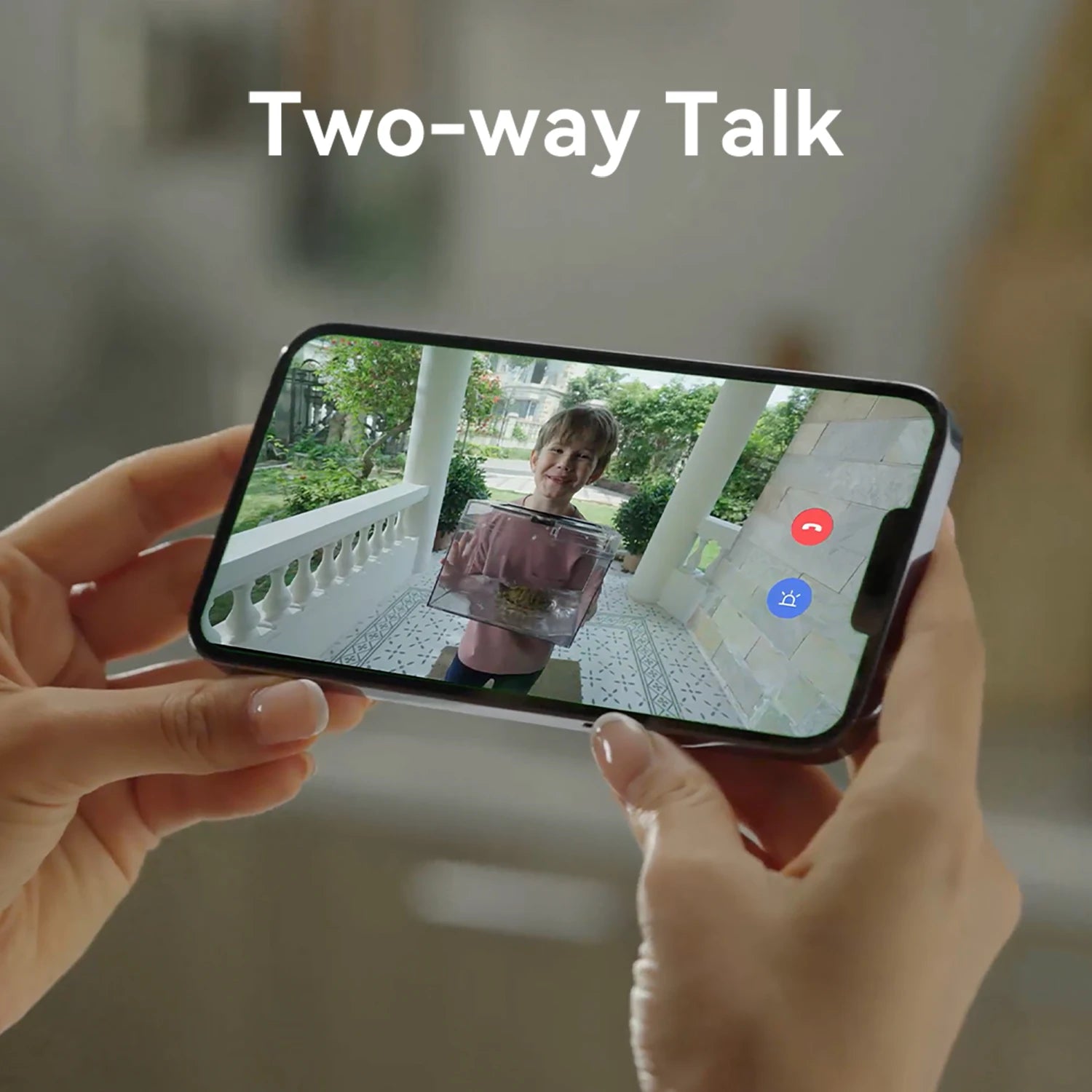 Smart Home Doorbell Camera IMILAB – Instant Alerts, 2.5K Security, 5200mAh Battery