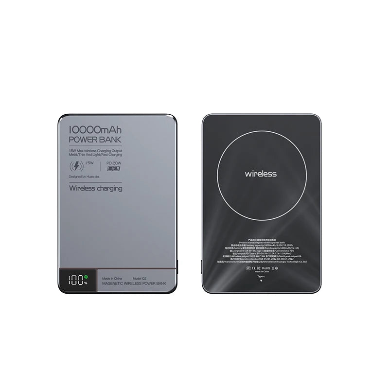 Magnetic Wireless Power Bank – Fast Charging for Magsafe iPhone