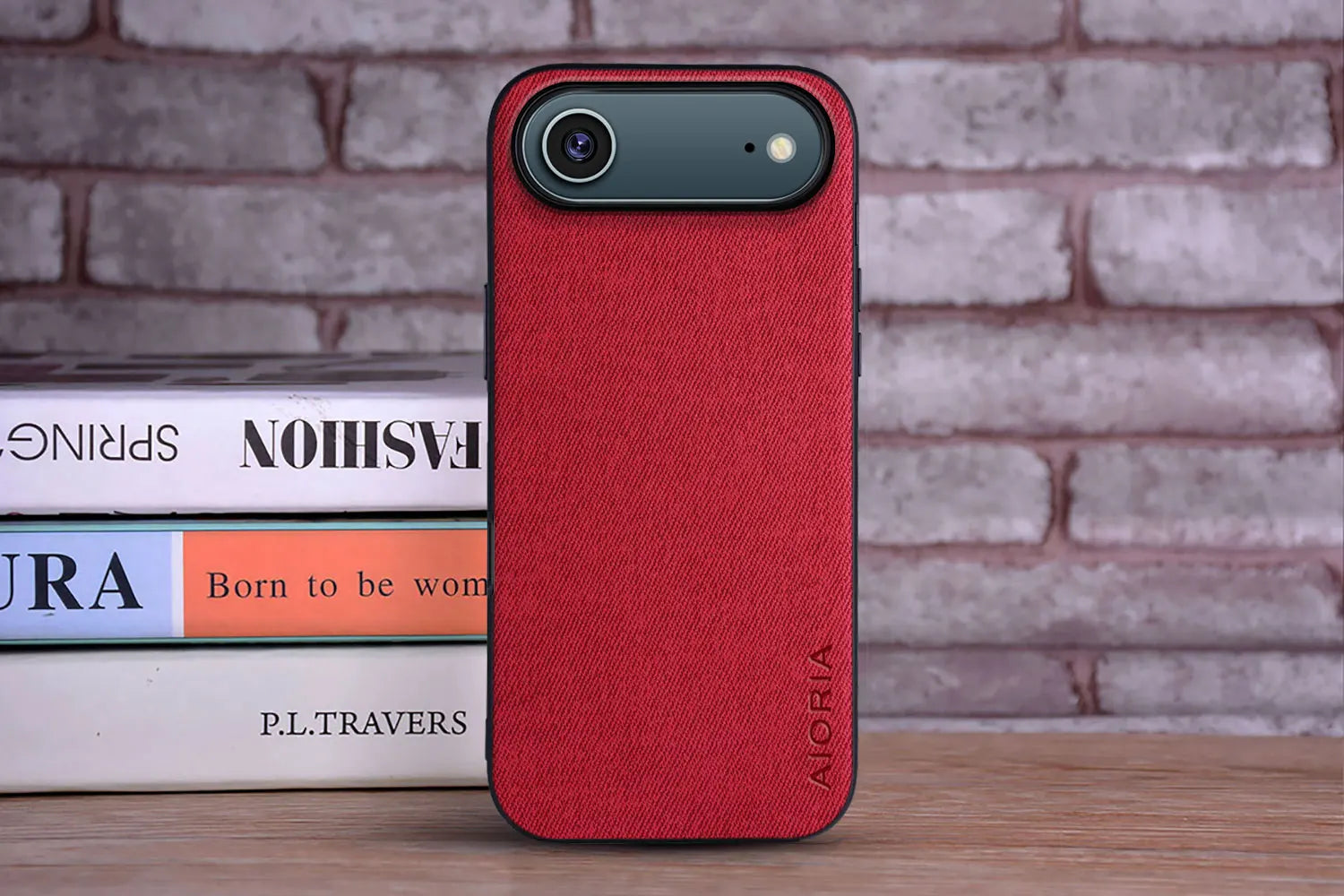 Luxury Textile PU Leather Case for iPhone 17 Series – Slim Shockproof Cover