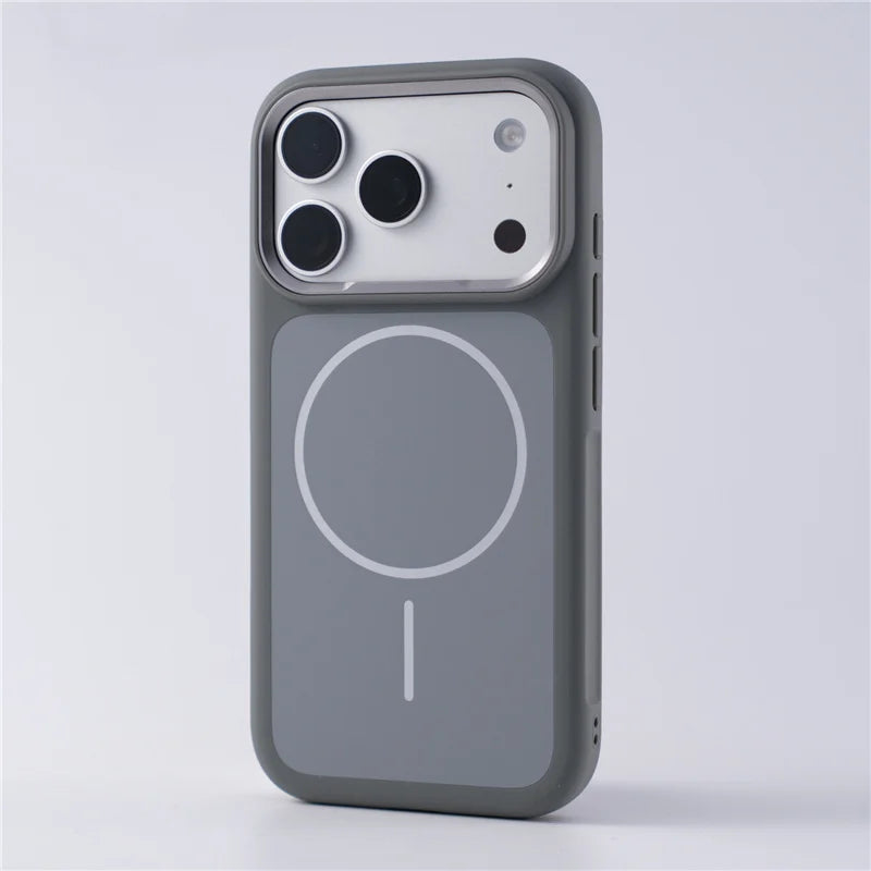 Premium Double-Color Matte MagSafe Case for iPhone 17 Series – Magnetic Shockproof Cover