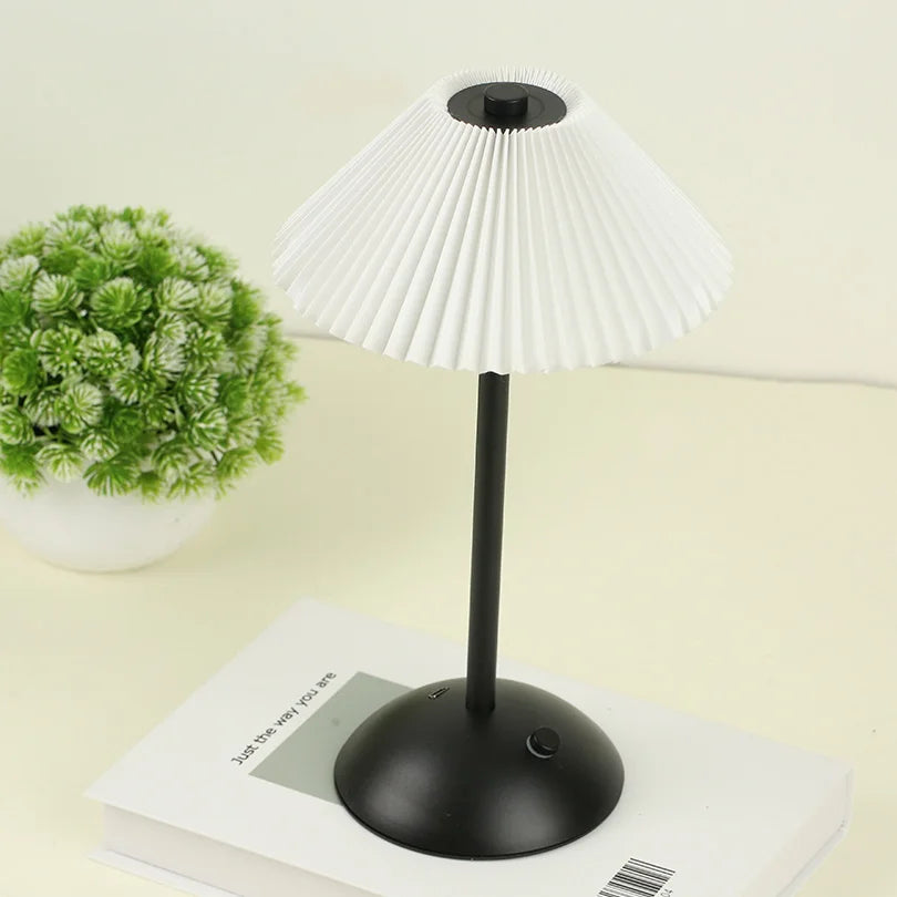 Atmosphere LED Table Lamp – USB Rechargeable Night Light for Bedroom