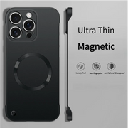 Ultra Slim Metallic Magsafe iPhone Case – Cooling Hard Cover