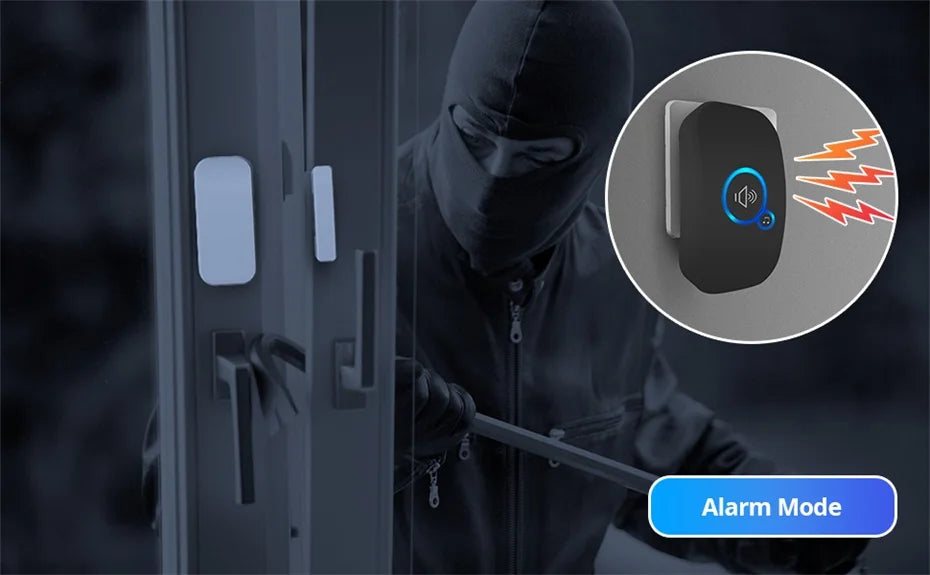 FULLHOUSE Wireless Doorbell Kit – Waterproof Door Chime with Plug-In Receiver & Push Button